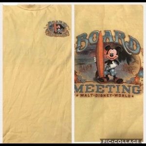 disney parks med board meeting tshirt yellow